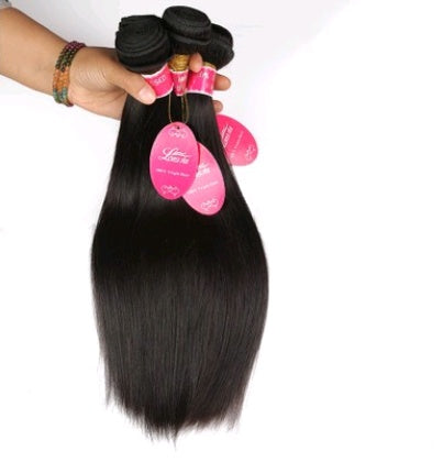 Real human hair straight wave human hair curtain natural color wig hair extension Real human hair straight wave human hair curtain natural color wig hair extension